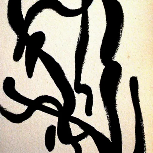 Prompt: zen, abstraction, ink