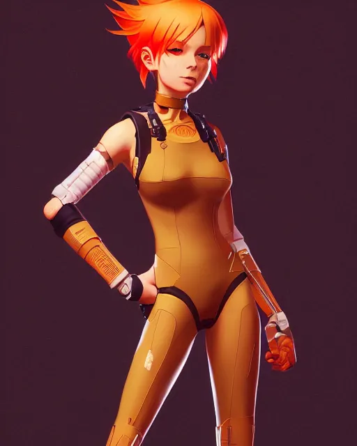 Image similar to full body shot of a beautiful lilu dallas, the fifth element concept art by saruei and guweiz and ilya kuvshinov, digital art, highly detailed, intricate, sharp focus, trending on artstation hq, deviantart, pinterest, unreal engine 5, 4 k uhd image