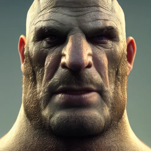 Image similar to a photorealistic render of krator from gow, bigstudiovfx, cgmeetup, cgi, vfx, shortfilm, wetafx, framestorevfx, cgrecord, polycount