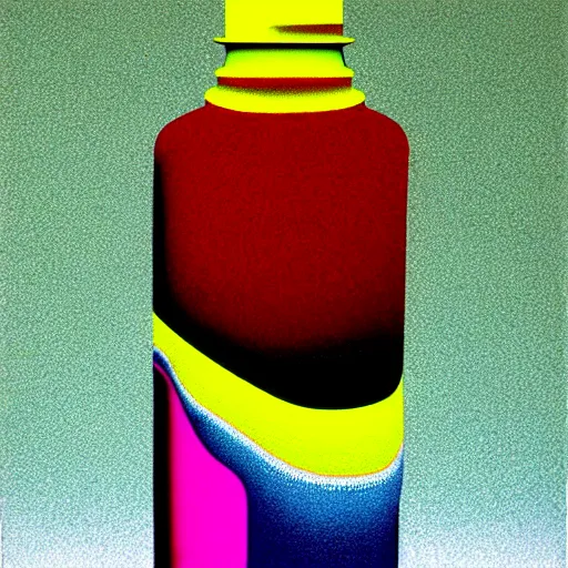 Image similar to cigarettes bottle by shusei nagaoka, kaws, david rudnick, airbrush on canvas, pastell colours, cell shaded, 8 k