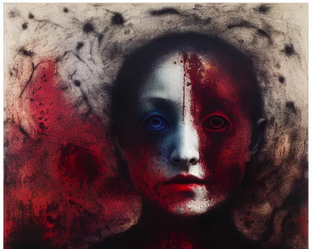 Image similar to eternal eclipse, a brutalist designed, rich deep colours, painted by guy denning, francis bacon, yoshitaka amano, sebastiao salgado, julia margaret cameron, adrian ghenie, james jean and petra cortright, part by gerhard richter, part by takato yamamoto. 8 k masterpiece.