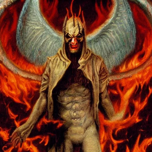 Image similar to Lucifer in hell,