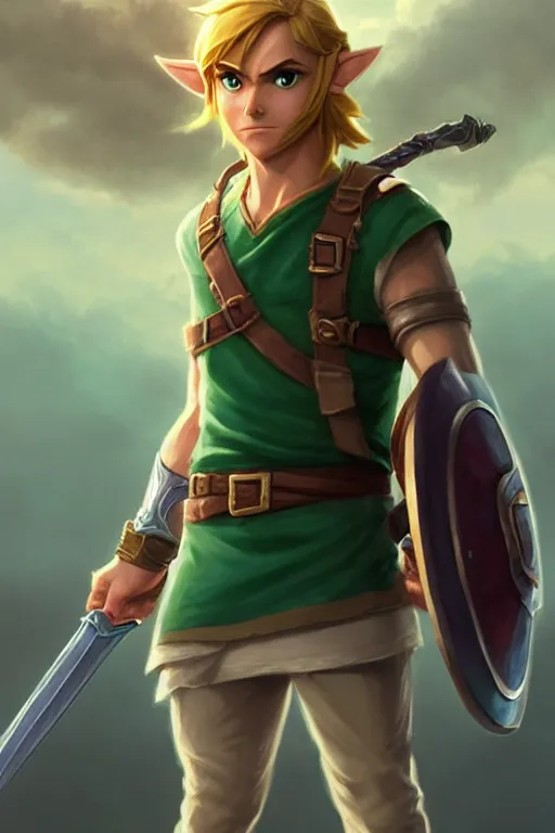 Link - Legend of Zelda #1 Digital Art by Berks - Fine Art America