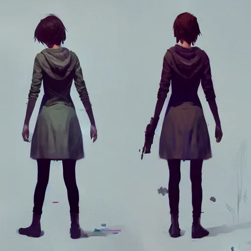 🤖, style game life is strange true colors square, Stable Diffusion