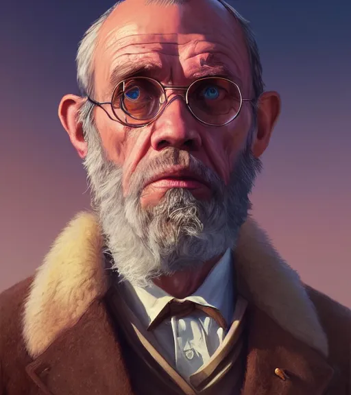 Prompt: Highly detailed portrait of darwin in GTA V, Stephen Bliss, unreal engine, fantasy art by Greg Rutkowski, Loish, Rhads, ferdinand knab, Makoto Shinkai and Lois van baarle, ilya kuvshinov, rossdraws, Tom Bagshaw, global illumination, radiant light, detailed and intricate environment