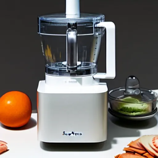 Prompt: jonathan ive dieter rams food processor