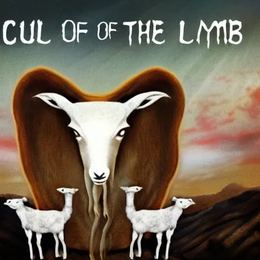 Prompt: cult of the lamb