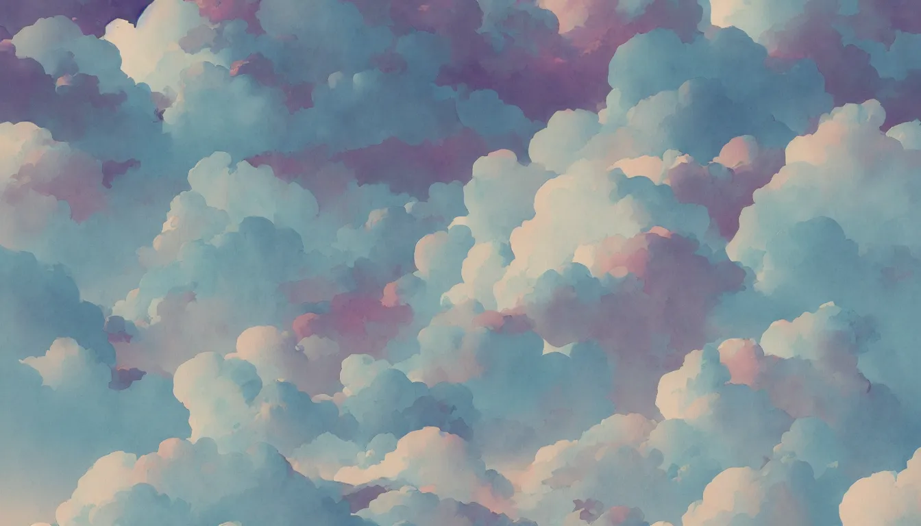 Image similar to watercolor canvas texture clouds kilian eng, minimalist