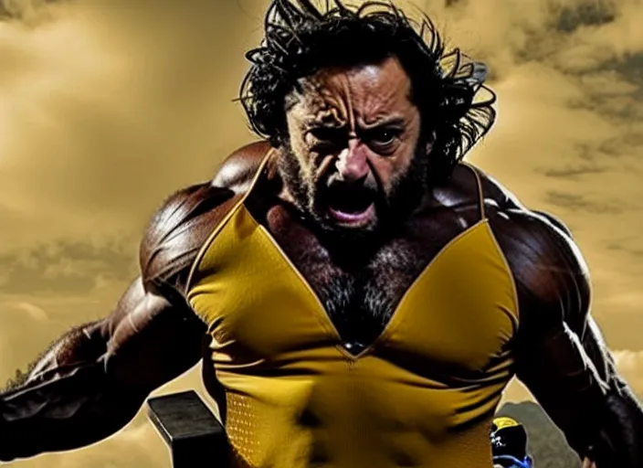 Image similar to cinematic still, danny devito as wolverine, x - men ( 2 0 1 9 )