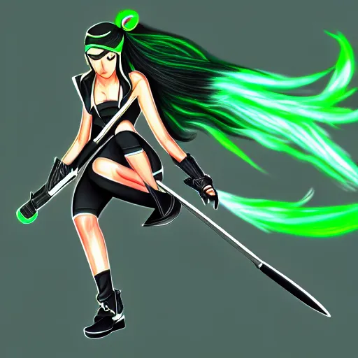 Image similar to Digital Drawing of Akali