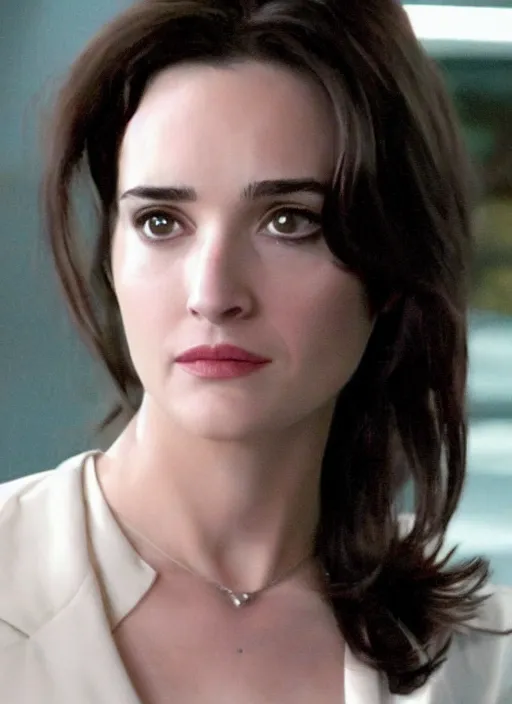 Prompt: stunning young Winona in the Wolf of Wallstreet, debut, HD screenshot