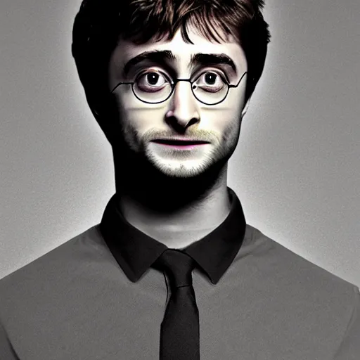 Prompt: a apple with legs with the face of daniel radcliffe, photo art