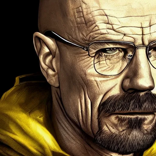 Image similar to portrait of Walter White as a Farcry character, in the style of Farcry, intricate, headshot, highly detailed, artstation, concept art, sharp focus, illustration, art by artgerm and greg rutkowski