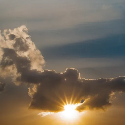 Image similar to clouds shaped like outline of virgin mary