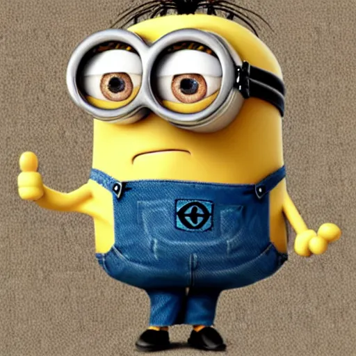 Image similar to Biblically accurate Minion