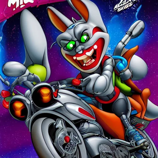 Prompt: biker mice from mars toy