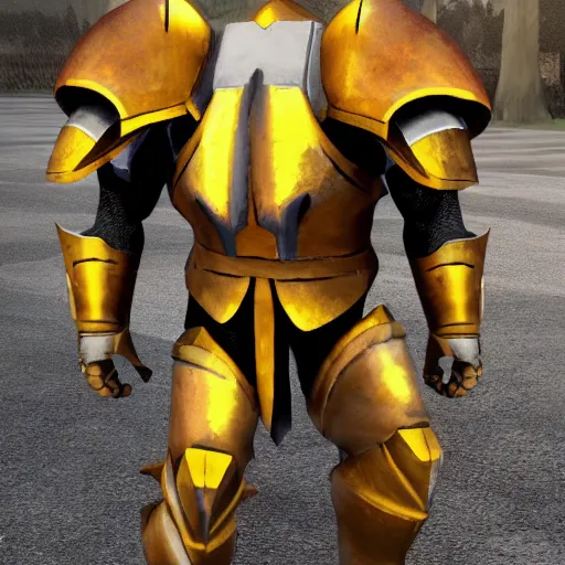 Prompt: juggernaut armor,