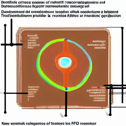 Prompt: a diagram of an atomic force microscopy made by ibm for their new paper on the journal nature 2 0 2 2.