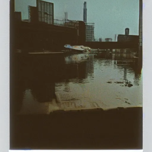 Image similar to color polaroid of HK-47 by Tarkovsky