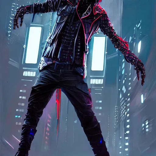 Prompt: a portrait of a evil magician dancing techno - style, cyberpunk concept art, trending on artstation, highly detailed, intricate, sharp focus, digital art, 8 k