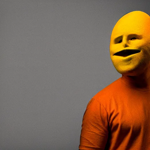 Image similar to photo of elon musk cosplaying as a mango fruit costume, highly detailed, extremely high quality, hd, 4 k, 8 k, professional photographer, 4 0 mp, lifelike, top - rated, award winning, cinematic, realistic, detailed lighting, detailed shadows, sharp, no blur, edited, corrected, trending