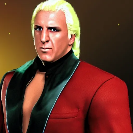 Image similar to ric flair in tekken 3