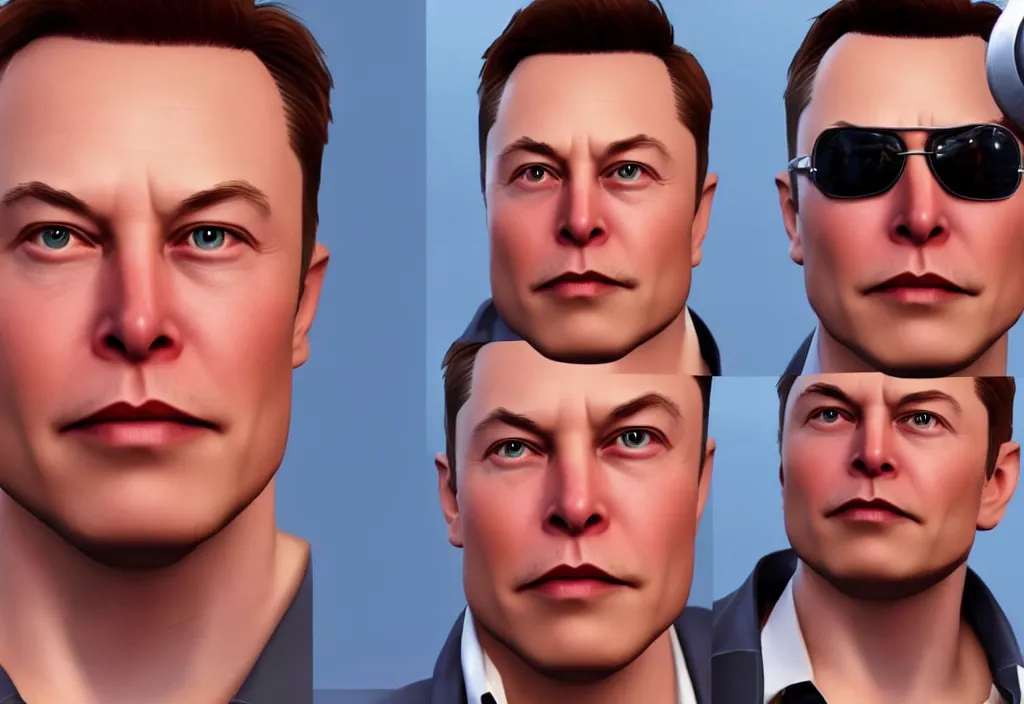 Image similar to elon musk in team fortress 2, elon musk in the video game team fortress, gameplay screenshot, close up, 3 d rendering. unreal engine. amazing likeness. very detailed.