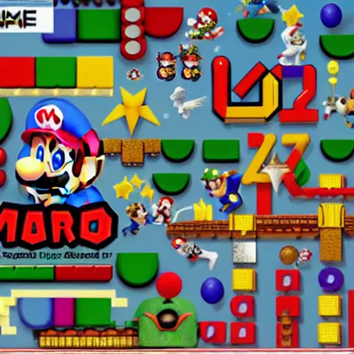 Image similar to super mario crazy award winning nobel prize