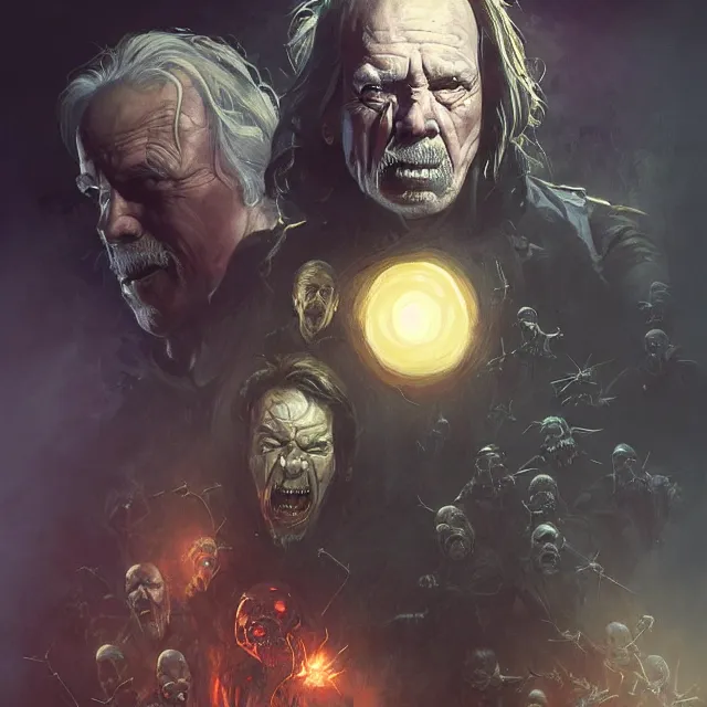 Image similar to the thing john carpenter by stanley artgerm lau, wlop, rossdraws, frank frazetta, andrei riabovitchev, marc simonetti