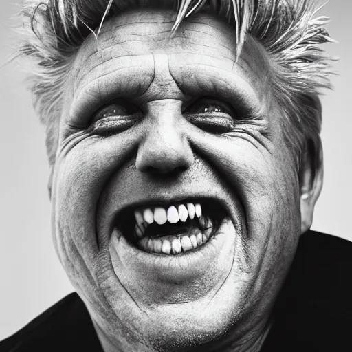 Prompt: centered detailed portrait of a caricature of Gary Busey smiling by Alina Ivanchenko,Alessio Albi and Shin JeongHo, shot on 70mm, hyper realism,