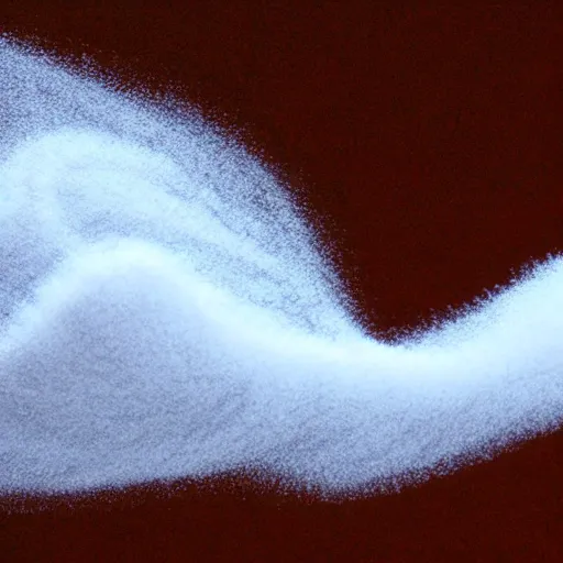 Prompt: photo of aerosol dust particle