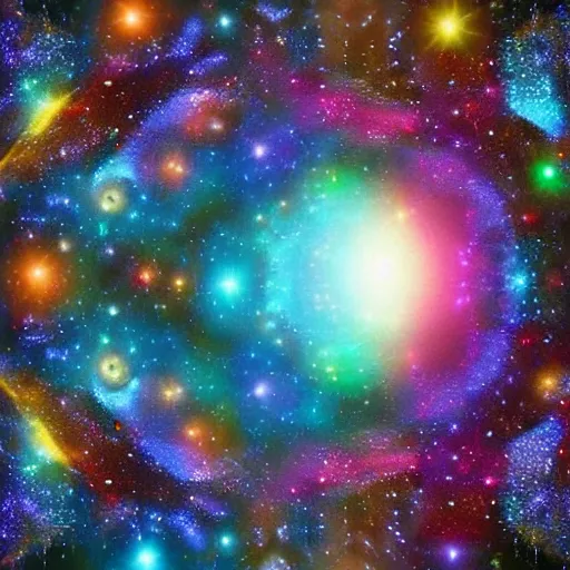 Image similar to consciousness is one, here, now, all that is, galaxy, intergalactic