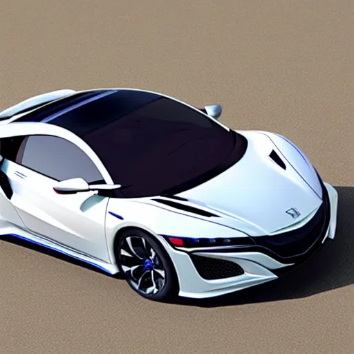 Image similar to 2023 honda NSX concept car