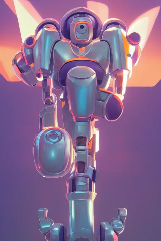 Image similar to metabots medabots medarotto medarot robot minimalist comics helmet mask neon cybereye, behance hd by jesper ejsing, by rhads, makoto shinkai and lois van baarle, ilya kuvshinov, rossdraws global illumination ray tracing hdr radiating a glowing aura