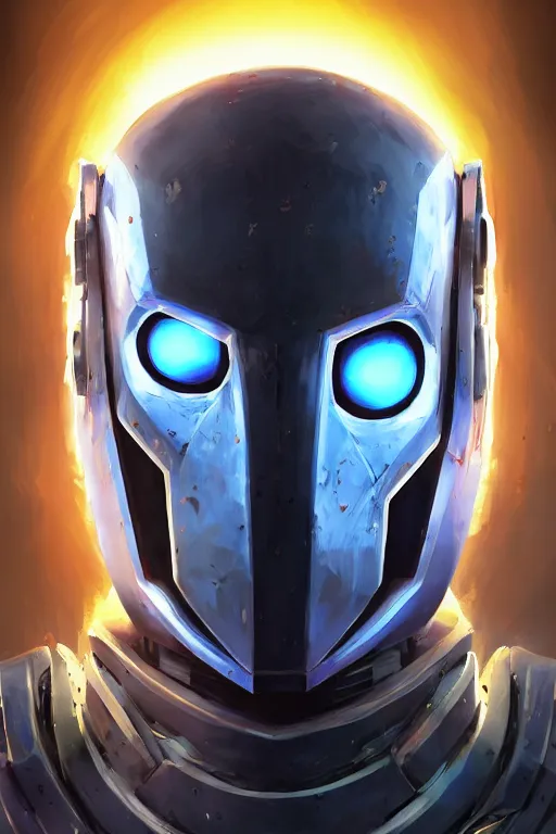 Image similar to epic mask helmet robot ninja portrait stylized as fornite style game design fanart by concept artist gervasio canda, behance hd by jesper ejsing, by rhads, makoto shinkai and lois van baarle, ilya kuvshinov, rossdraws global illumination radiating a glowing aura global illumination ray tracing hdr render in unreal engine 5