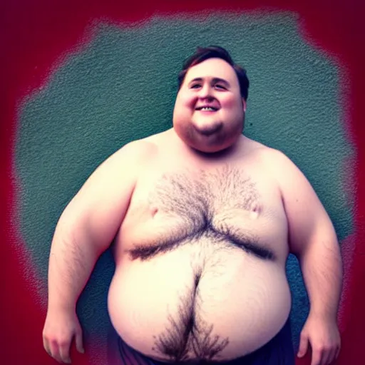 Image similar to a chubby man