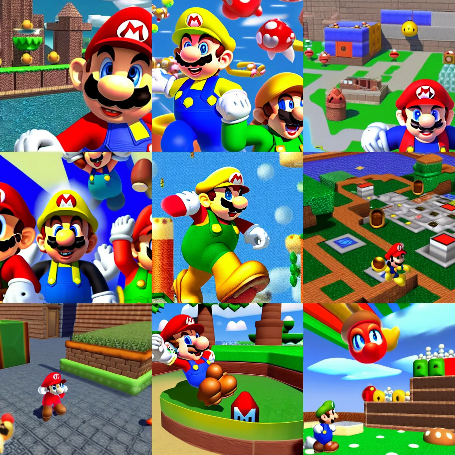 Prompt: This one obscure trick reveals this Super Mario 64 secret