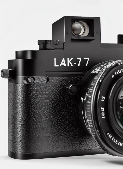 Image similar to hyperrealistic and heavy detailed product photo of ak 7 4, in front of white back drop, whole is in picture, leica sl 2 5 0 mm, vivid color, high quality, high textured, real life