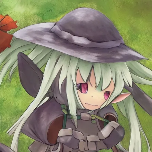Image similar to Nanachi from Made in Abyss, Trending on Artsration