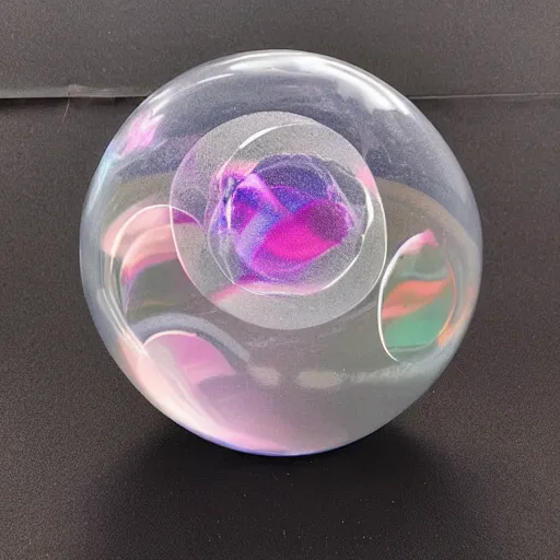 Image similar to stunning fantasy soap bubbles