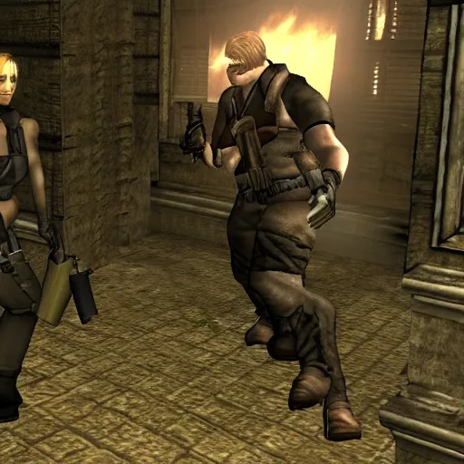 Image similar to resident evil 4