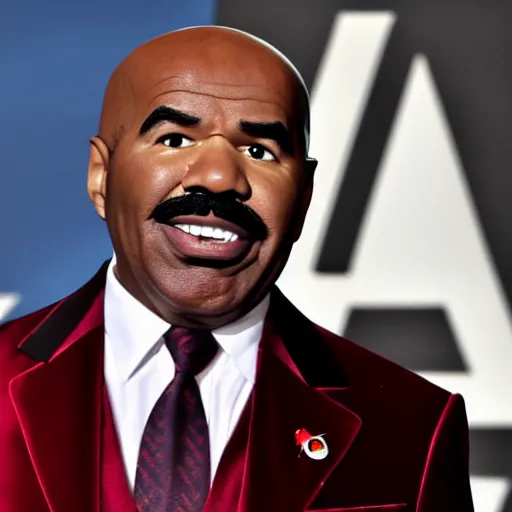 Prompt: Steve Harvey dressed as iron man