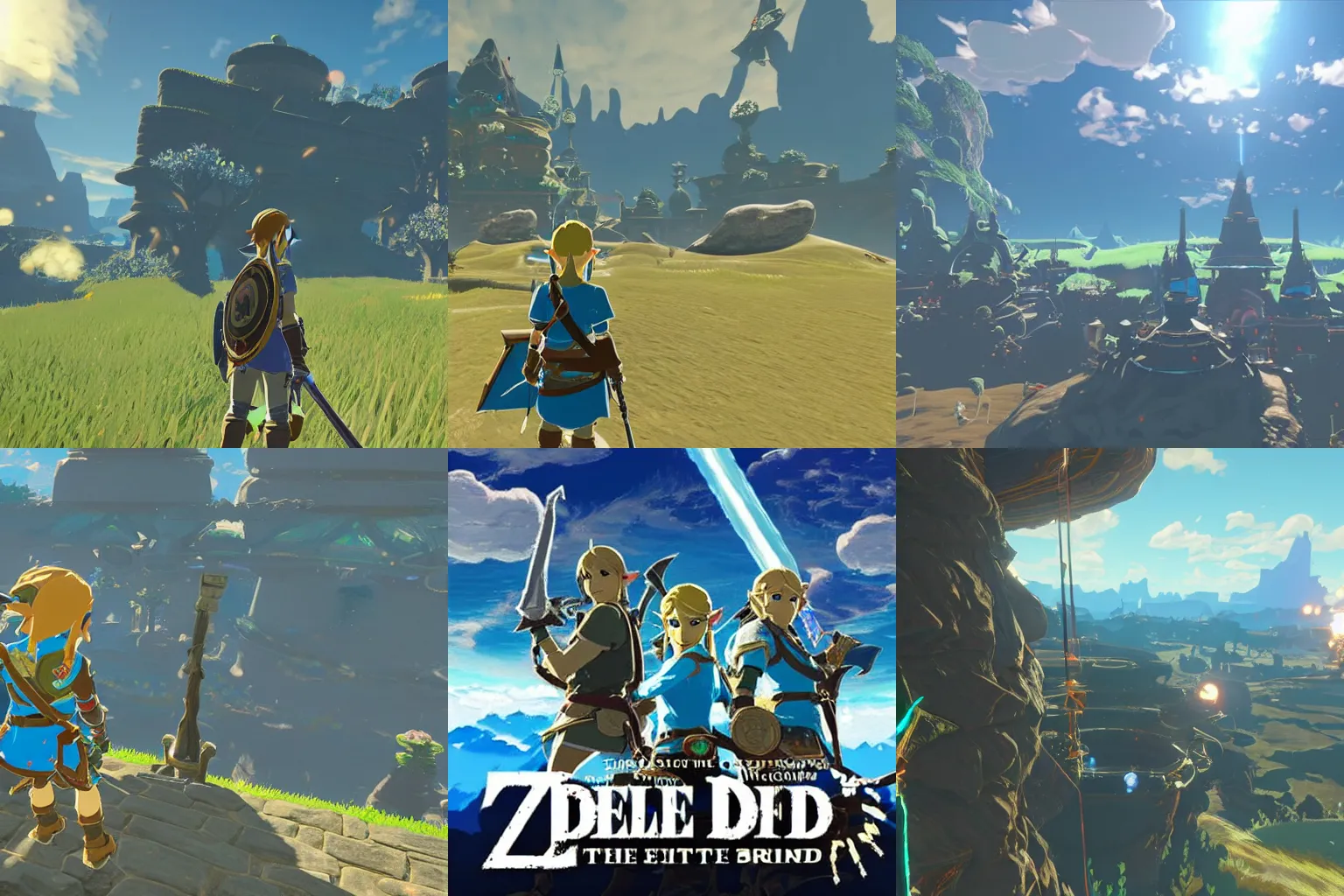Prompt: zelda breath of the wild, space station, fantasy, 4 k 6 0 fps raytracing