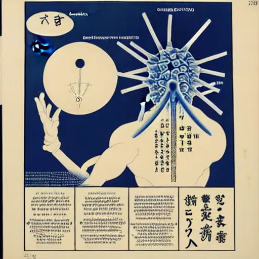 Image similar to covid - 1 9 misinformation refers to misinformation and conspiracy theories about the scale of the covid - 1 9 pandemic and the origin, prevention, diagnosis, and treatment of the covid - 1 9, which is caused by the virus sars - cov - 2, ukiyo - e, lithograph, very detailed