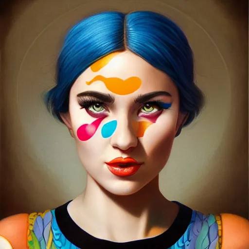 Image similar to bingo rimer portrait, Pixar style, by Tristan Eaton Stanley Artgerm and Tom Bagshaw.