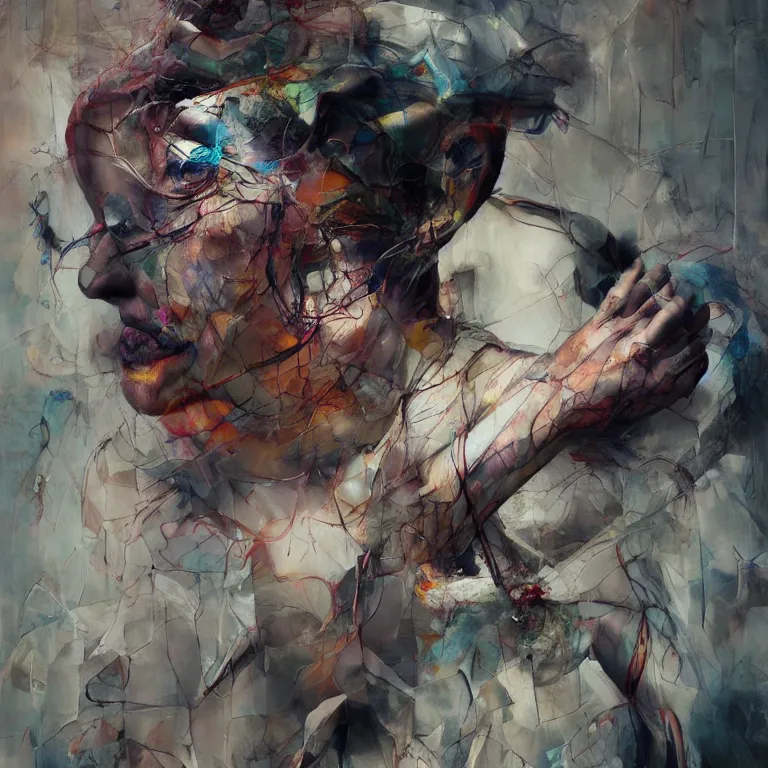 Image similar to king's disease in the style of adrian ghenie, 3 d render, esao andrews, jenny saville, surrealism, dark art by james jean, ross tran, optical illusions, modern cubism