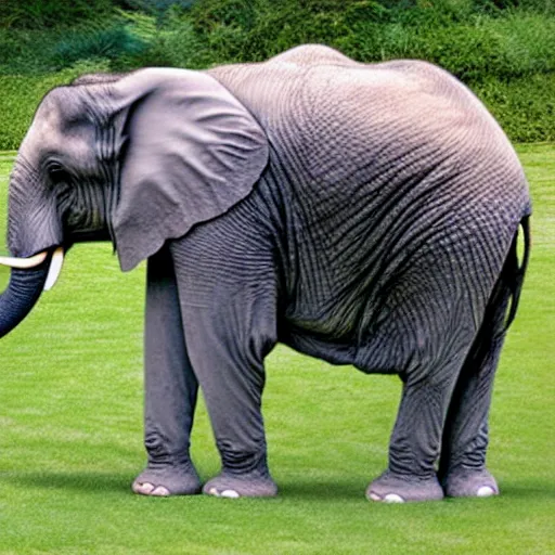 Image similar to elephantcat hybrid