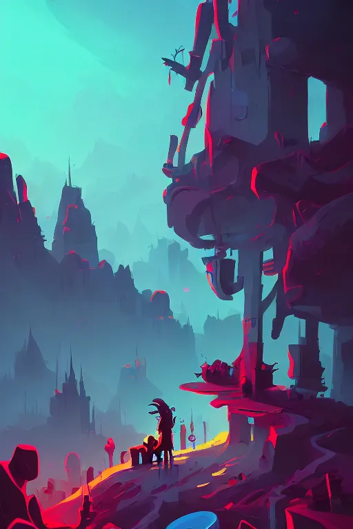 Image similar to death, anton fadeev and dan mumford