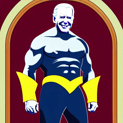 Image similar to portrait of joe biden cosplay as king shark, ultra detailed, 8 k resolution