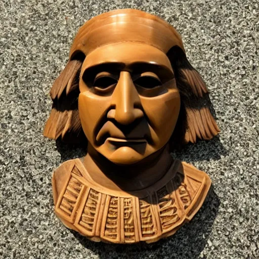 Image similar to Christopher Columbus mask mold